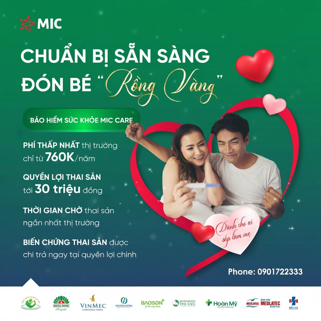Bảo hiểm thai sản Mic care