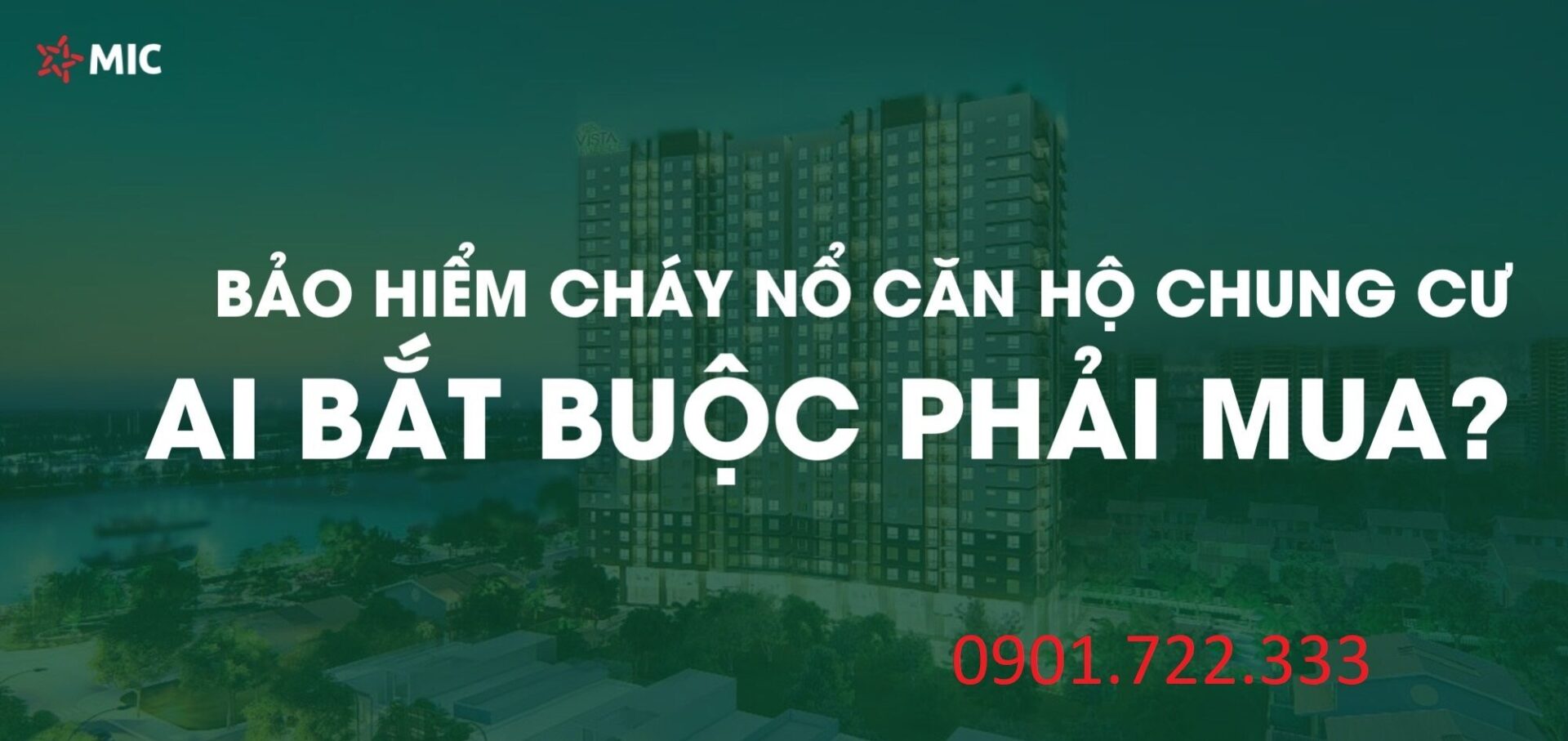 Bảo hiểm cháy nổ bắt buộc chung cư